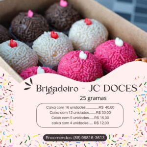 Brigadeiros Caixa c/ 16 un