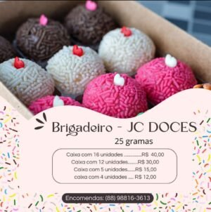Brigadeiros Caixa c/ 16 un