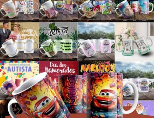 Pack Completo para Canecas