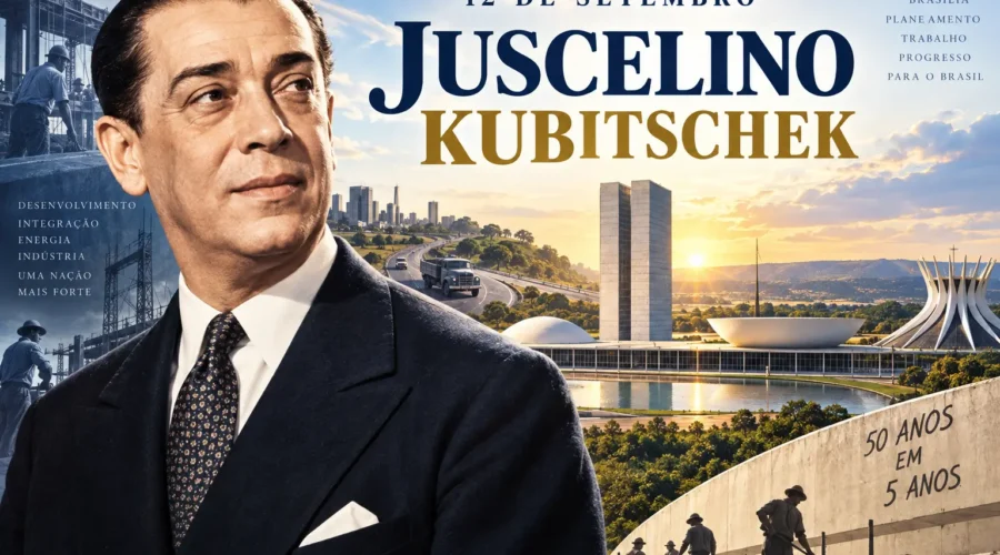 Juscelino Kubitschek: nascimento, trajetória e legado do presidente que construiu Brasília