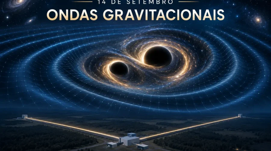 14 de setembro de 2015: a primeira detecção de ondas gravitacionais