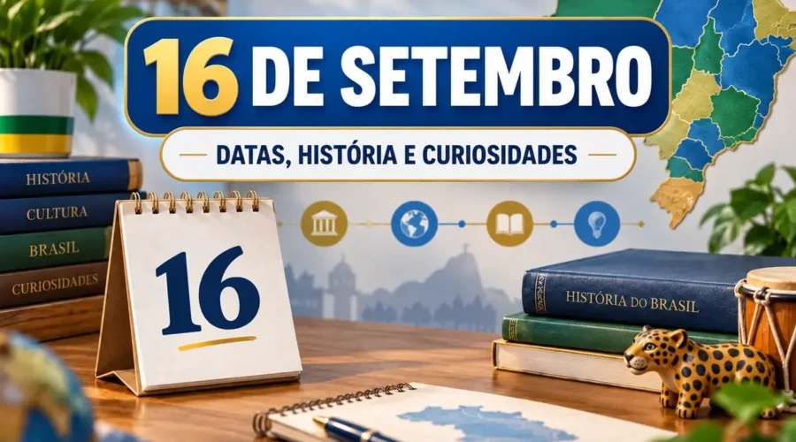 16 de setembro: datas comemorativas, acontecimentos históricos e curiosidades do dia