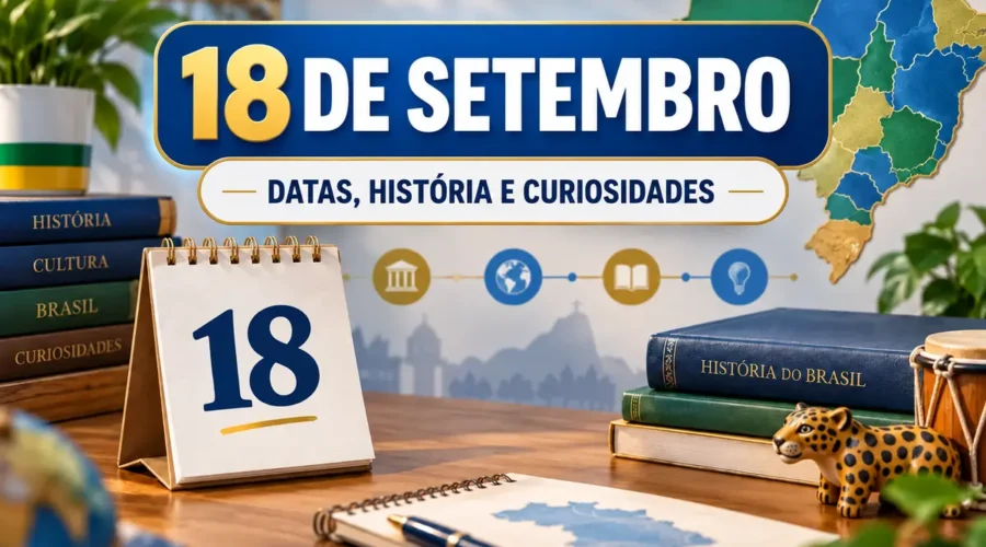 18 de setembro: datas comemorativas, acontecimentos históricos e curiosidades do dia