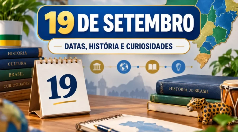 19 de setembro: datas comemorativas, acontecimentos históricos e curiosidades do dia