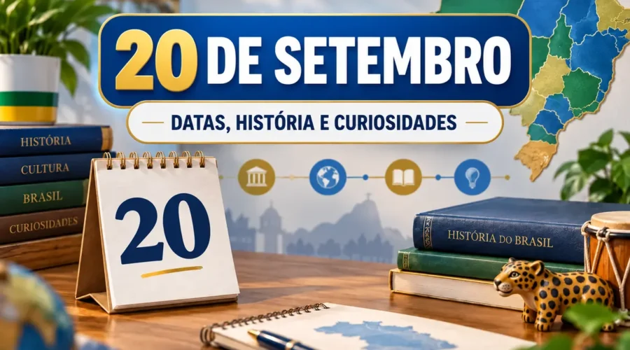 20 de setembro: datas comemorativas, acontecimentos históricos e curiosidades do dia