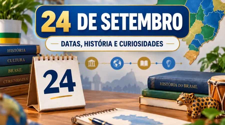 24 de setembro: datas comemorativas, acontecimentos históricos e curiosidades do dia