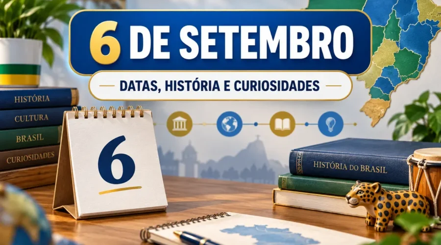 6 de setembro: datas comemorativas, acontecimentos históricos e curiosidades do dia