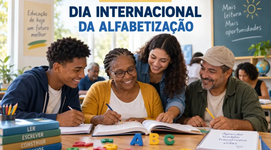 8 de setembro: Dia Internacional da Alfabetização completa 60 anos em 2026