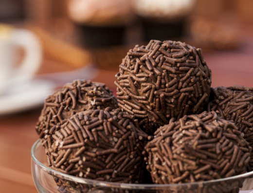 Brigadeiros artesanais da JC Doces Cariri