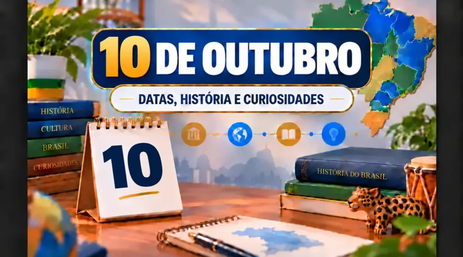 10 de outubro: datas comemorativas, acontecimentos históricos e curiosidades do dia