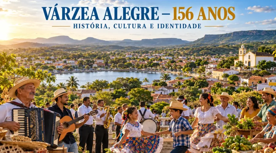 Várzea Alegre completa 156 anos: história, cultura e identidade no Cariri