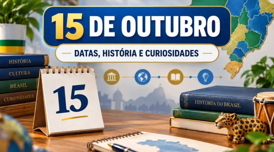 15 de outubro: datas comemorativas, acontecimentos históricos e curiosidades do dia