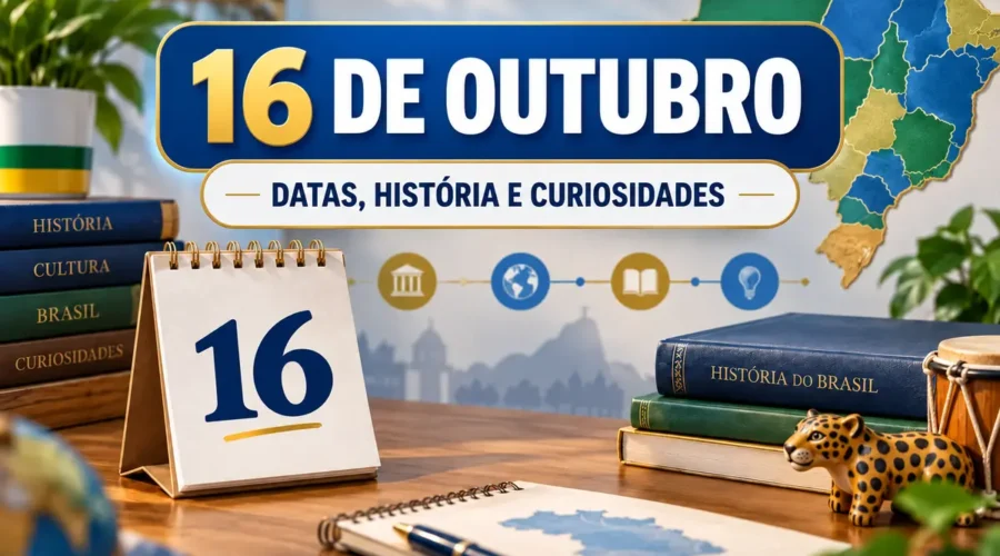 16 de outubro: datas comemorativas, acontecimentos históricos e curiosidades do dia