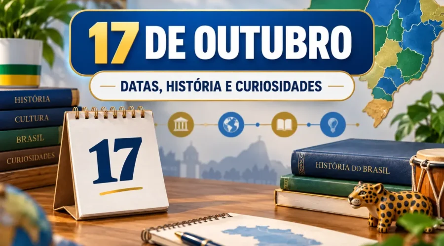 17 de outubro: datas comemorativas, acontecimentos históricos e curiosidades do dia