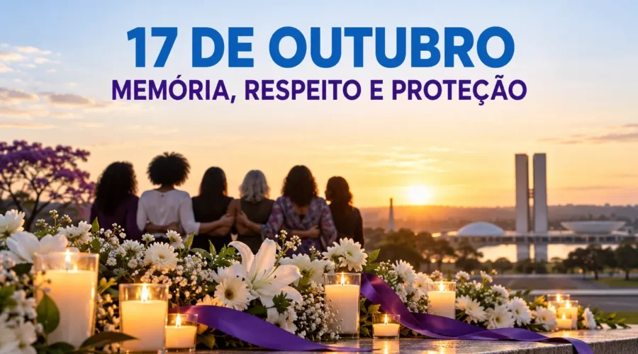 17 de outubro: memória às vítimas de feminicídio e prevenção