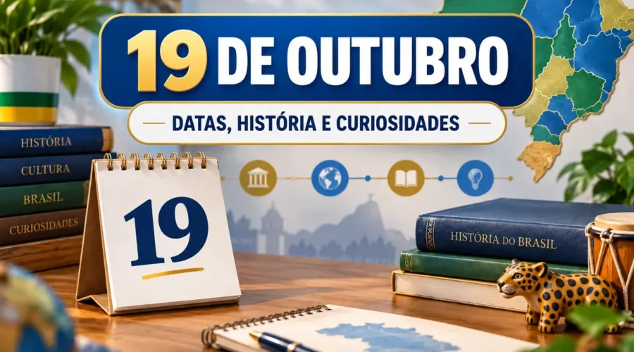 19 de outubro: datas comemorativas, acontecimentos históricos e curiosidades do dia