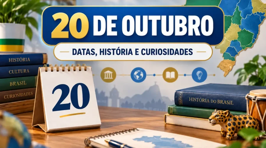 20 de outubro: datas comemorativas, acontecimentos históricos e curiosidades do dia