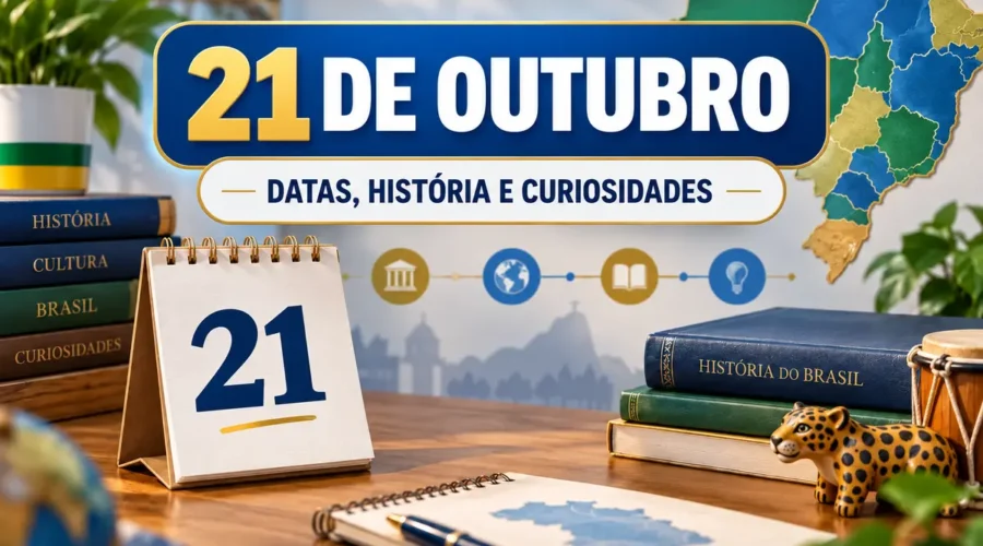 21 de outubro: datas comemorativas, acontecimentos históricos e curiosidades do dia