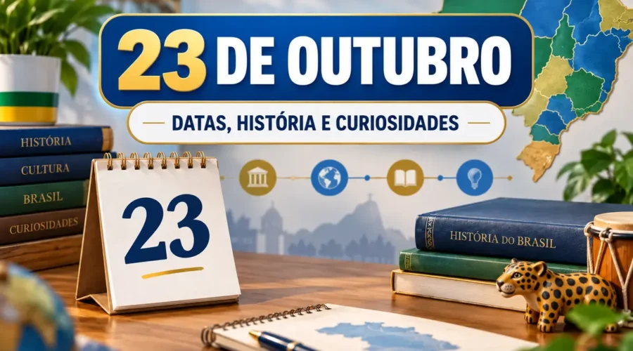 23 de outubro: datas comemorativas, acontecimentos históricos e curiosidades do dia