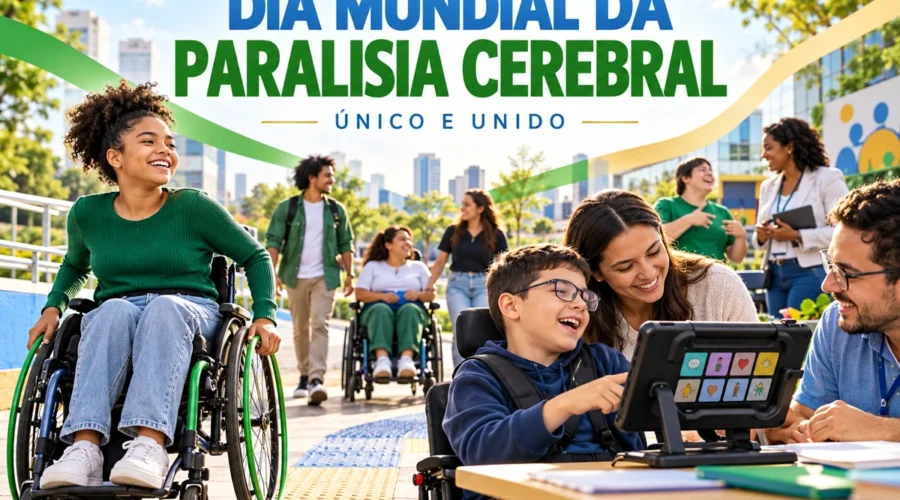 Dia Mundial da Paralisia Cerebral 2026: inclusão, autonomia e direitos