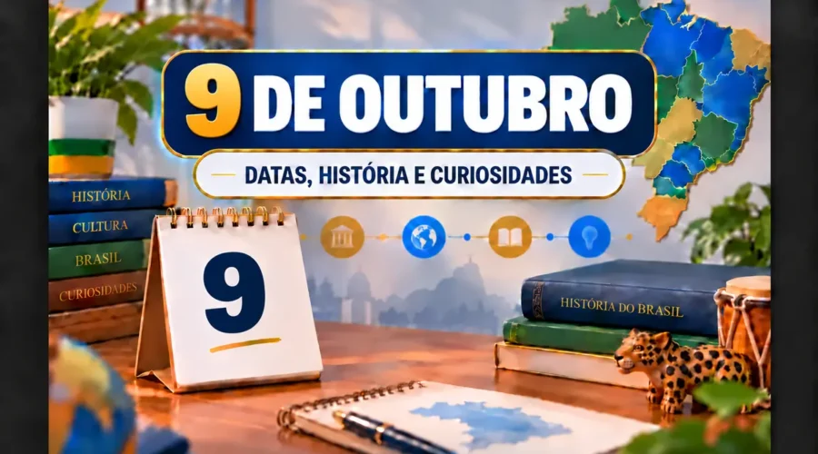 9 de outubro: datas comemorativas, acontecimentos históricos e curiosidades do dia